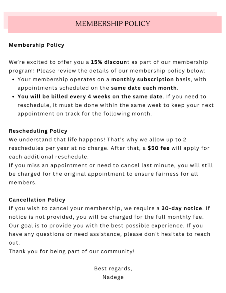 gold members policy