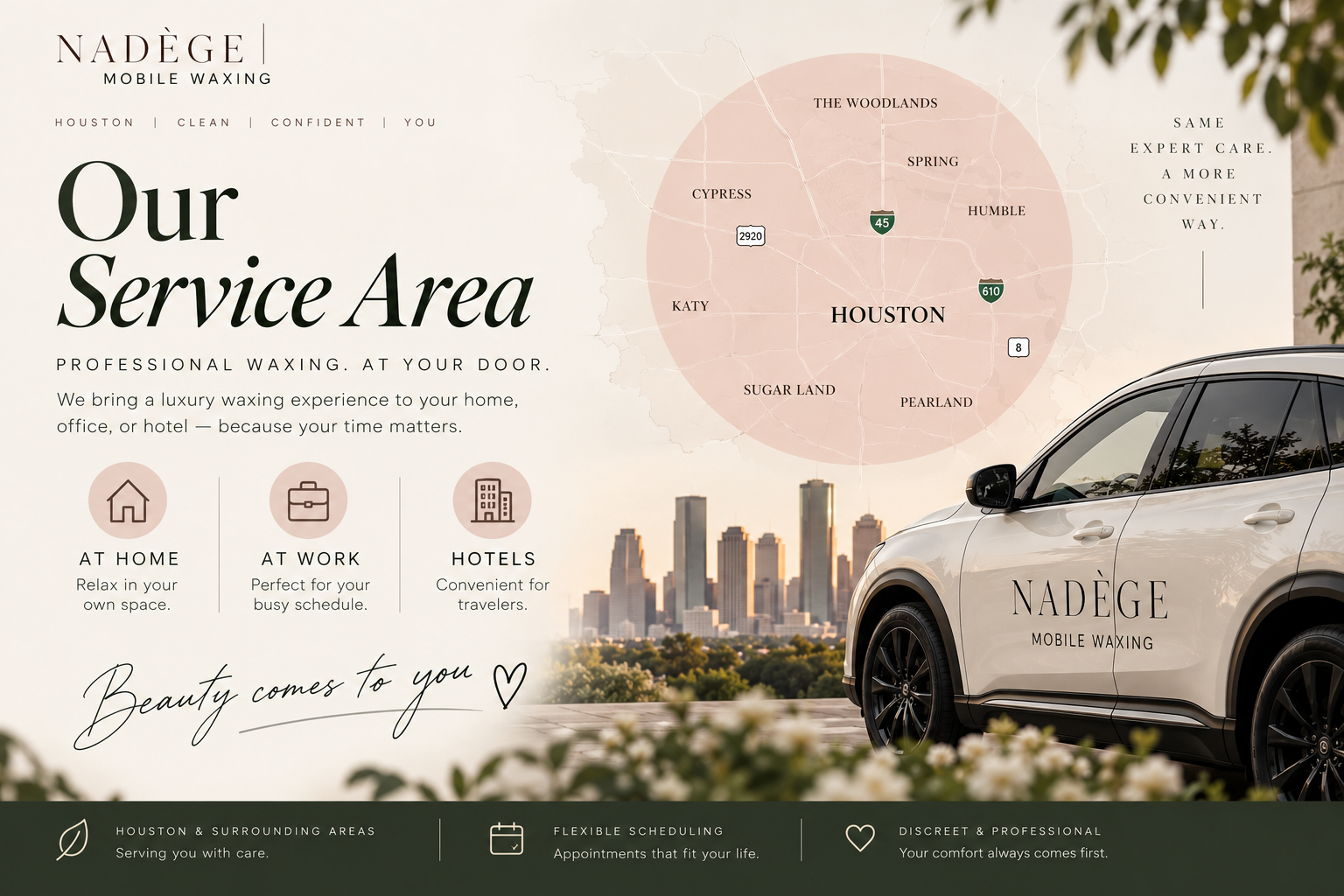 Mobile waxing Sugarland