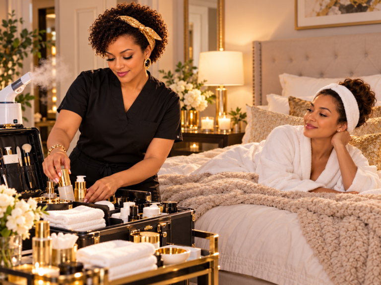 Skincare without another appointment across town​